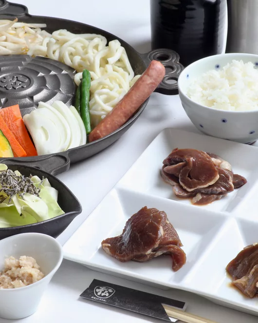 Genghis Khan mutton barbecue special course